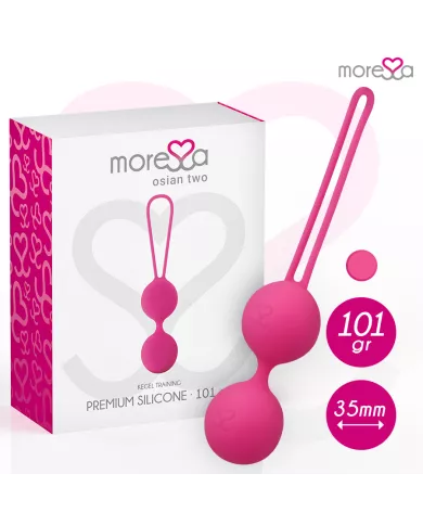 MORESSA - OSIAN DEUX SILICONE PREMIUM ROSE MORESSA - OSIAN DEUX SILICONE PREMIUM ROSE