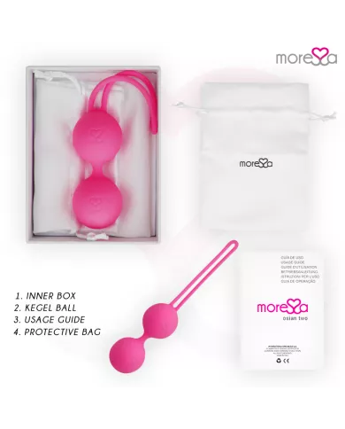 MORESSA - OSIAN DEUX SILICONE PREMIUM ROSE