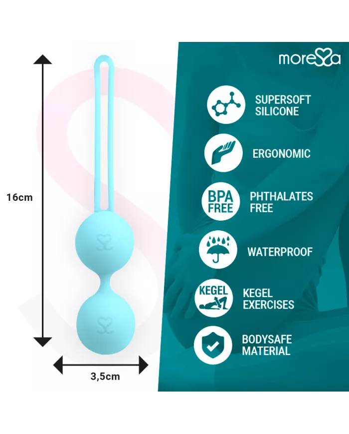 MORESSA - OSIAN DEUX SILICONE TURQUOISE PREMIUM