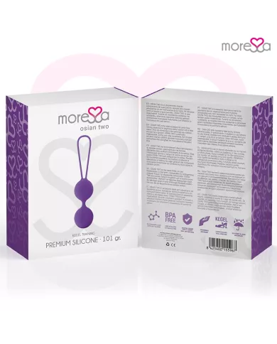 MORESSA - OSIAN DEUX SILICONE LILAS PREMIUM