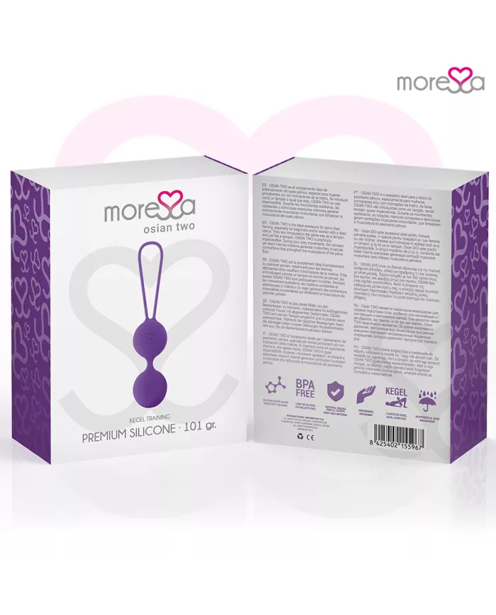 MORESSA - OSIAN DEUX SILICONE LILAS PREMIUM