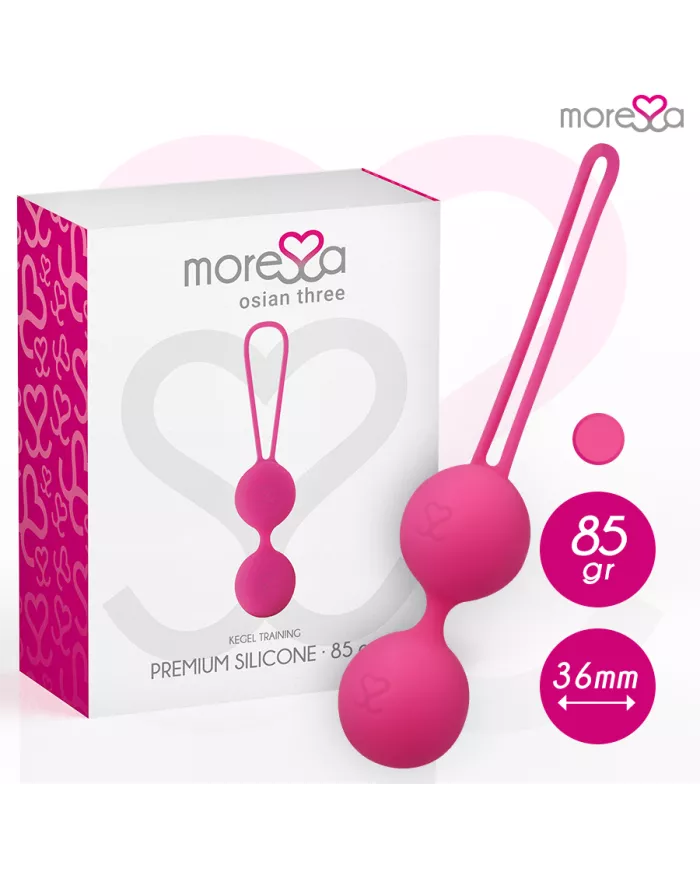 MORESSA - OSIAN TROIS SILICONE PREMIUM ROSE