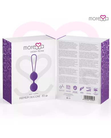 MORESSA - OSIAN TROIS SILICONE LILAS PREMIUM