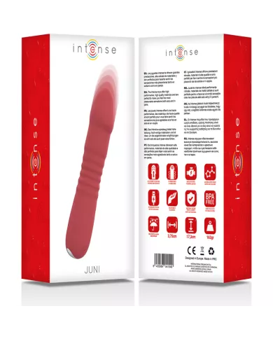 INTENSE - JUNI UP & DOWN 10 VIBRATIONS ROUGES