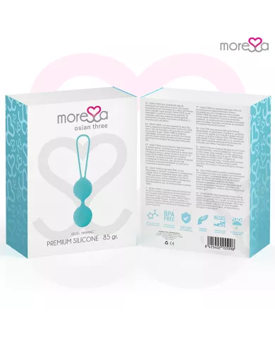MORESSA - OSIAN TROIS SILICONE TURQUOISE PREMIUM