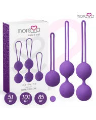 MORESSA - OSIAN SET PREMIUM SILICONE LILAS