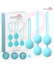 MORESSA - ENSEMBLE OSIAN SILICONE TURQUOISE PREMIUM