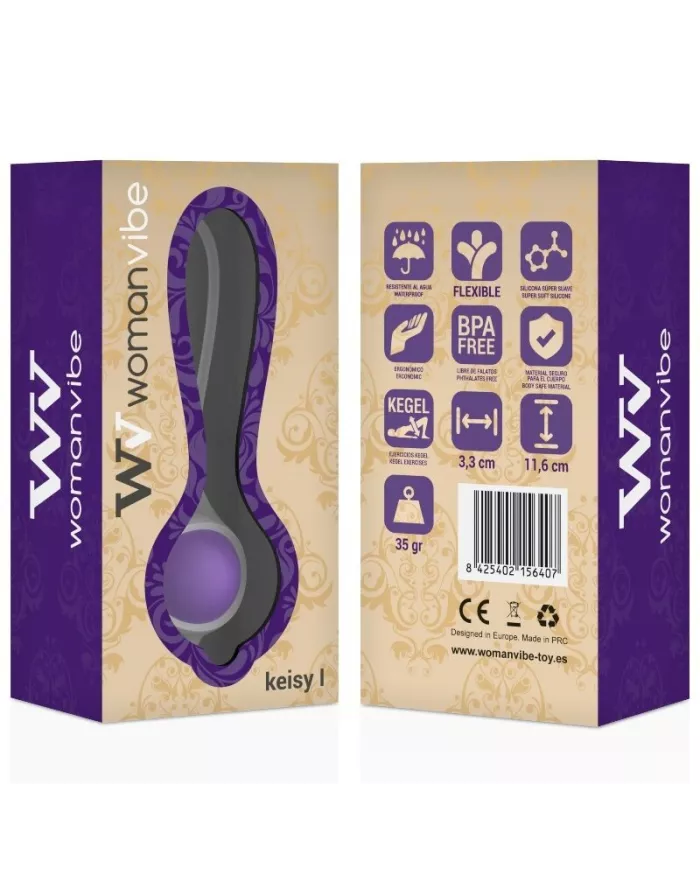 WOMANVIBE - FEMME VIBE KEISY I BALL GEISHA SILICONE WOMANVIBE - FEMME VIBE KEISY I BALL GEISHA SILICONE