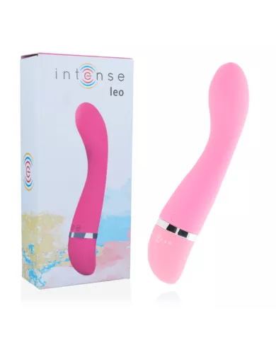 INTENSE - VIBRATEUR LEO SILICONE ROSE LUXE INTENSE - VIBRATEUR LEO SILICONE ROSE LUXE