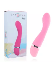 INTENSE - VIBRATEUR LEO SILICONE ROSE LUXE INTENSE - VIBRATEUR LEO SILICONE ROSE LUXE