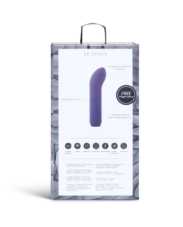JE JOUE - VIBRATEUR BULLET G-SPOT VIOLET JE JOUE - VIBRATEUR BULLET G-SPOT VIOLET