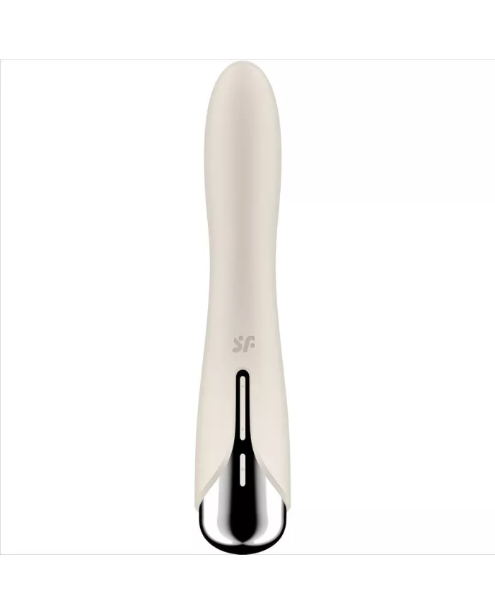 SATISFYER - VIBRATEUR ROTATEUR SPINNING VIBE 1 G-SPOT BEIGE SATISFYER - VIBRATEUR ROTATEUR SPINNING VIBE 1 G-SPOT BEIGE