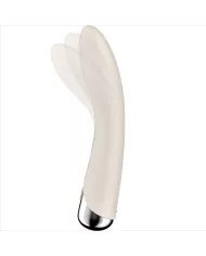 SATISFYER - VIBRATEUR ROTATEUR SPINNING VIBE 1 G-SPOT BEIGE SATISFYER - VIBRATEUR ROTATEUR SPINNING VIBE 1 G-SPOT BEIGE