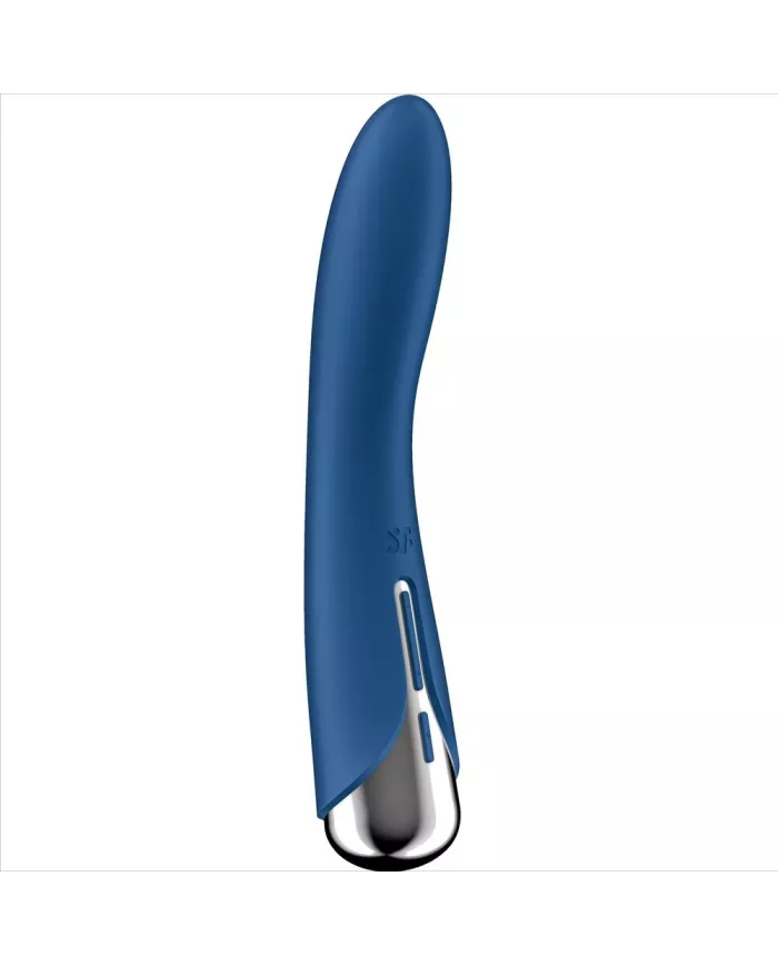 SATISFYER - VIBRATEUR ROTATEUR BLEU SPINNING VIBE 1 G-SPOT SATISFYER - VIBRATEUR ROTATEUR BLEU SPINNING VIBE 1 G-SPOT