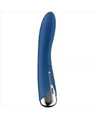 SATISFYER - VIBRATEUR ROTATEUR BLEU SPINNING VIBE 1 G-SPOT SATISFYER - VIBRATEUR ROTATEUR BLEU SPINNING VIBE 1 G-SPOT