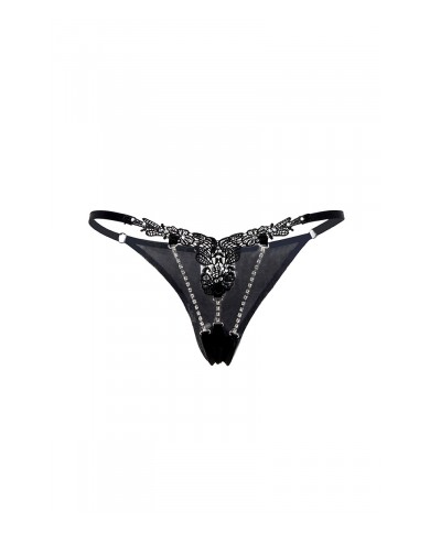 String ouvert à strass