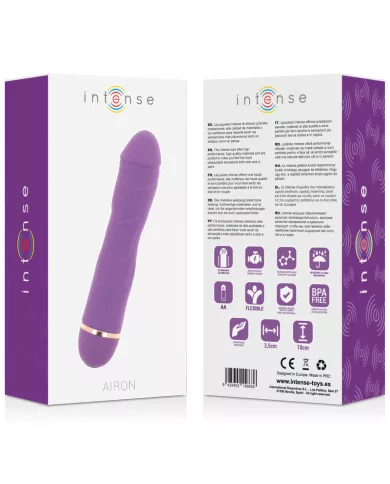 INTENSE - AIRON 20 VITESSES SILICONE LILAS
