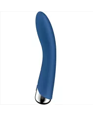 SATISFYER - VIBRATEUR ROTATEUR BLEU SPINNING VIBE 1 G-SPOT SATISFYER - VIBRATEUR ROTATEUR BLEU SPINNING VIBE 1 G-SPOT