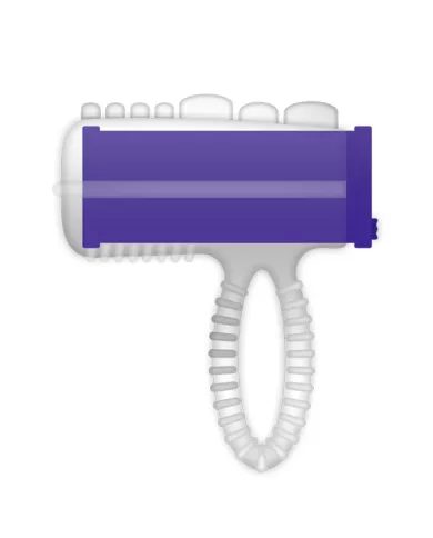 CASUAL LOVE - RING VIBRATOR LILAC TONGUE CASUAL LOVE - RING VIBRATOR LILAC TONGUE