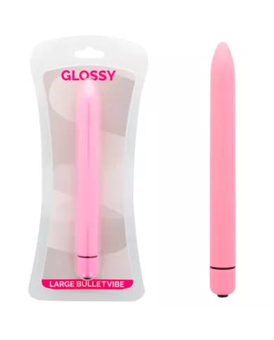 GLOSSY SLIM - VIBRATEUR ROSE
