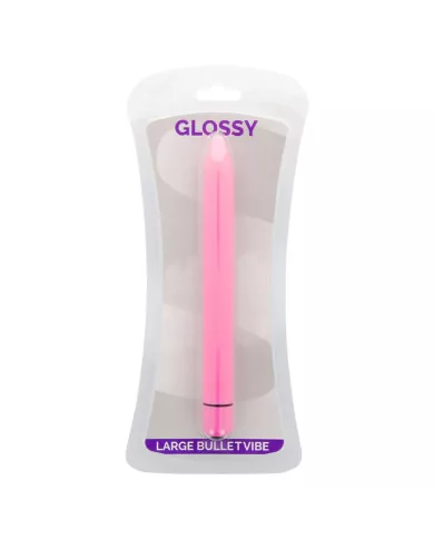GLOSSY - VIBRATEUR SLIM DEEP ROSE