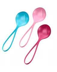 SATISFYER - ENSEMBLE ENTRAÎNEMENT LOVEBALLS 3 SATISFYER - ENSEMBLE ENTRAÎNEMENT LOVEBALLS 3