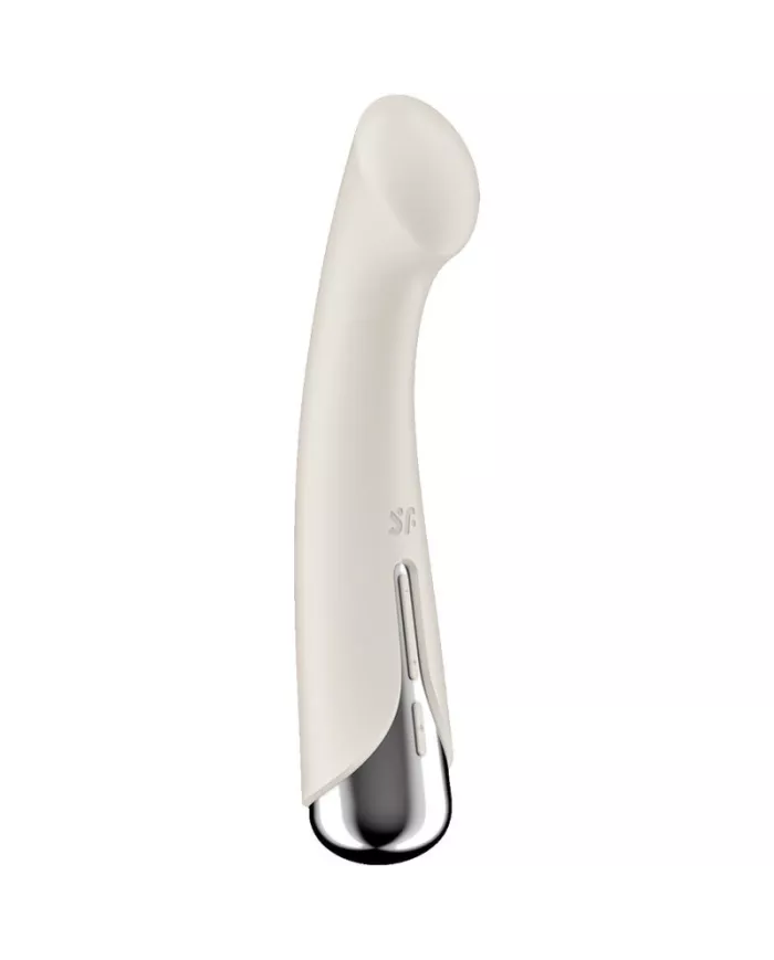 SATISFYER - SPINNING G-SPORT 1 VIBRATEUR ROTATOR BEIGE SATISFYER - SPINNING G-SPORT 1 VIBRATEUR ROTATOR BEIGE
