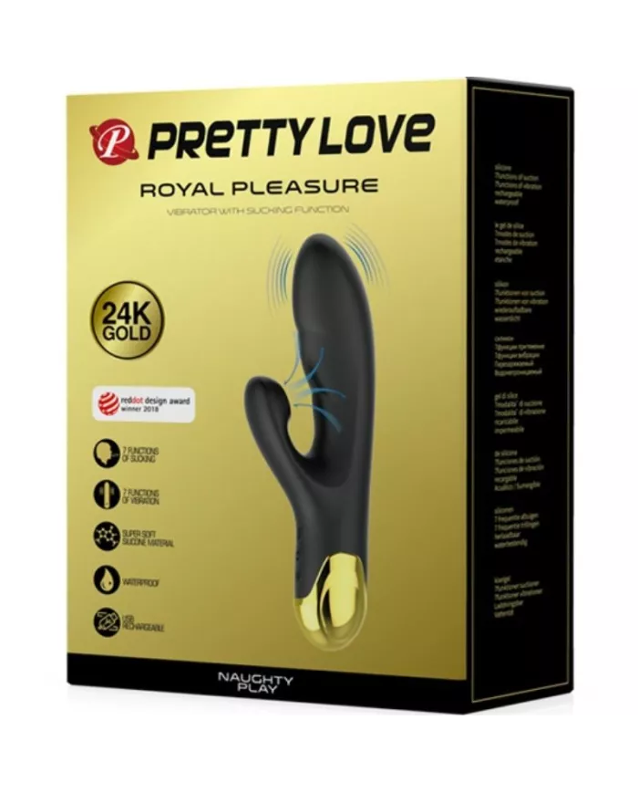 PRETTY LOVE - JEU VIBRANT ET COQUIN INTELLIGENT, ONDES VIBRATOIRES ET STIMULANTES