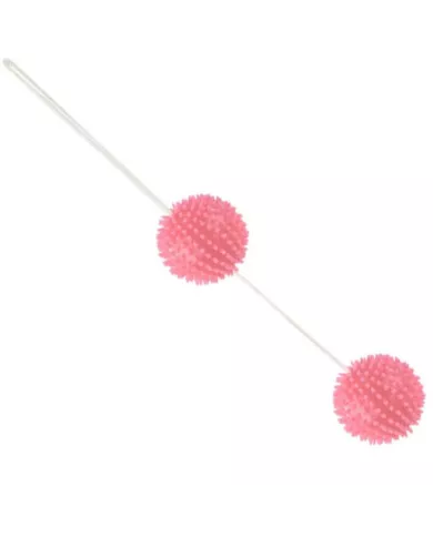 BAILE - BALLES TEXTURÉES ROSE PROFONDEMENT PLAISIR 3.6 CM BAILE - BALLES TEXTURÉES ROSE PROFONDEMENT PLAISIR 3.6 CM