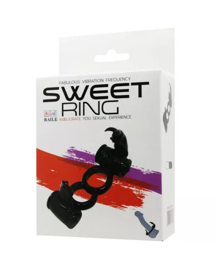 BAILE - SWEET RING DOUBLE ANNEAU AVEC DOUBLE LAPIN BAILE - SWEET RING DOUBLE ANNEAU AVEC DOUBLE LAPIN