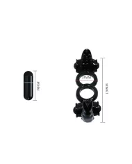 BAILE - SWEET RING DOUBLE ANNEAU AVEC DOUBLE LAPIN BAILE - SWEET RING DOUBLE ANNEAU AVEC DOUBLE LAPIN