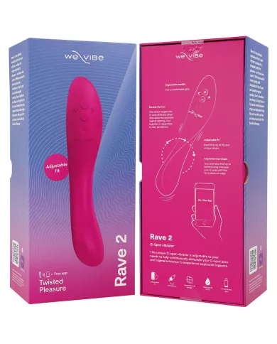 WE-VIBE - RAVE 2 VIBRATEUR POINT ROSE
