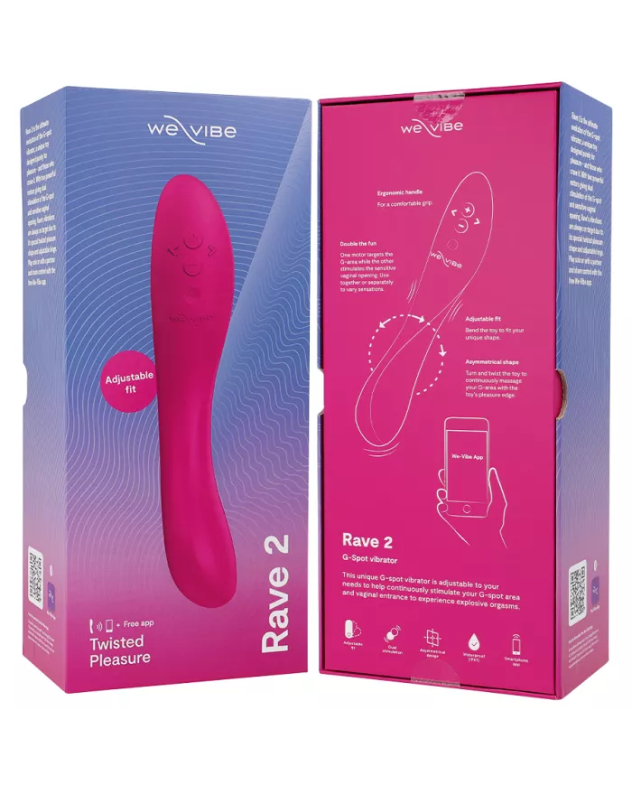 WE-VIBE - RAVE 2 VIBRATEUR POINT ROSE