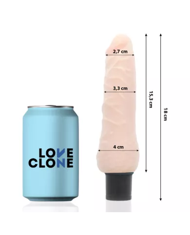 LOVECLONE - VIBRATEUR AUTOLUBRIFIANT SVEN 18.5 CM -O- 3.3 CM