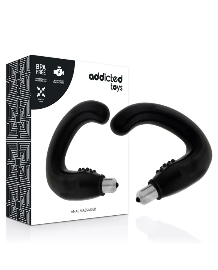 ADDICTED TOYS - MASSEUR ANAL NOIR ADDICTED TOYS - MASSEUR ANAL NOIR