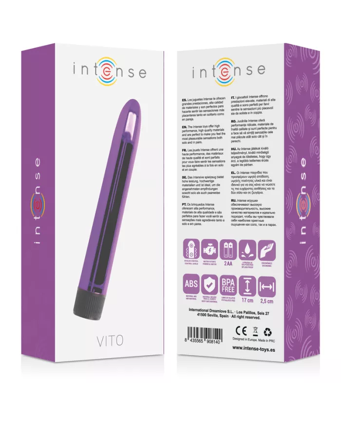 INTENSE - VIBRATEUR VITO LILAS INTENSE - VIBRATEUR VITO LILAS