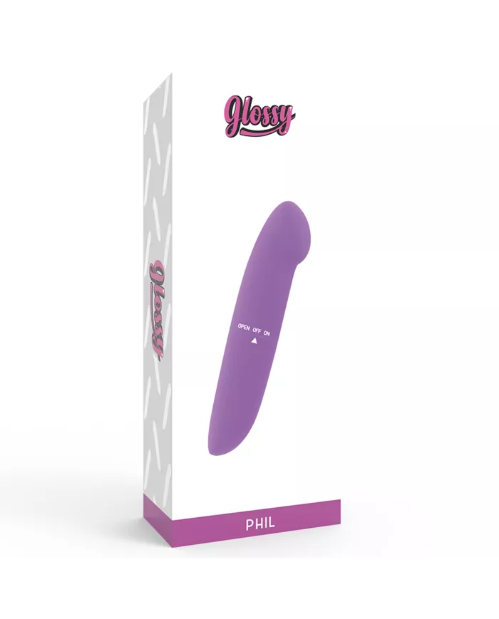 GLOSSY - VIBRATEUR PHIL VIOLET GLOSSY - VIBRATEUR PHIL VIOLET