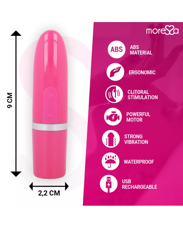 MORESSA - IVY VIBRATEUR STIMULATEUR VOYAGE ROSE