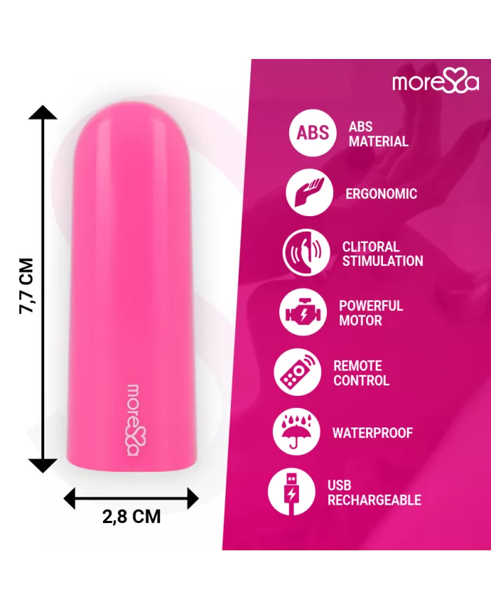 MORESSA - NIX VIBRATEUR TÉLÉCOMMANDE ROSE