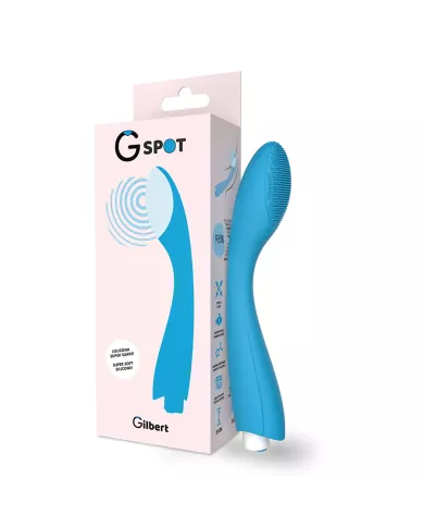 G-SPOT - VIBRATEUR GYLBERT TURQUOISE BLEU G-SPOT