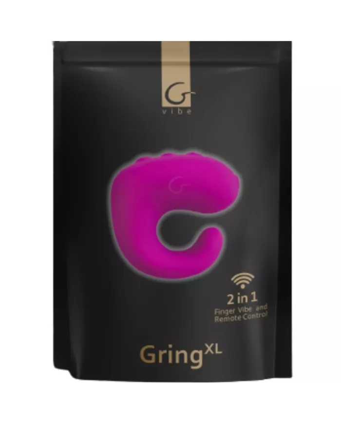 G-VIBE - FUN TOYS GRING VIBRATEUR ANNEAU XL FRAMBOISE DOUCE