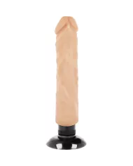 BASECOCK - VIBRATEUR RÉALISTE 2-1 NATUREL 20 CM -O- 4 CM