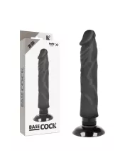 BASECOCK - VIBRATEUR RÉALISTE 2-1 NOIR 20 CM -O- 4 CM BASECOCK - VIBRATEUR RÉALISTE 2-1 NOIR 20 CM -O- 4 CM