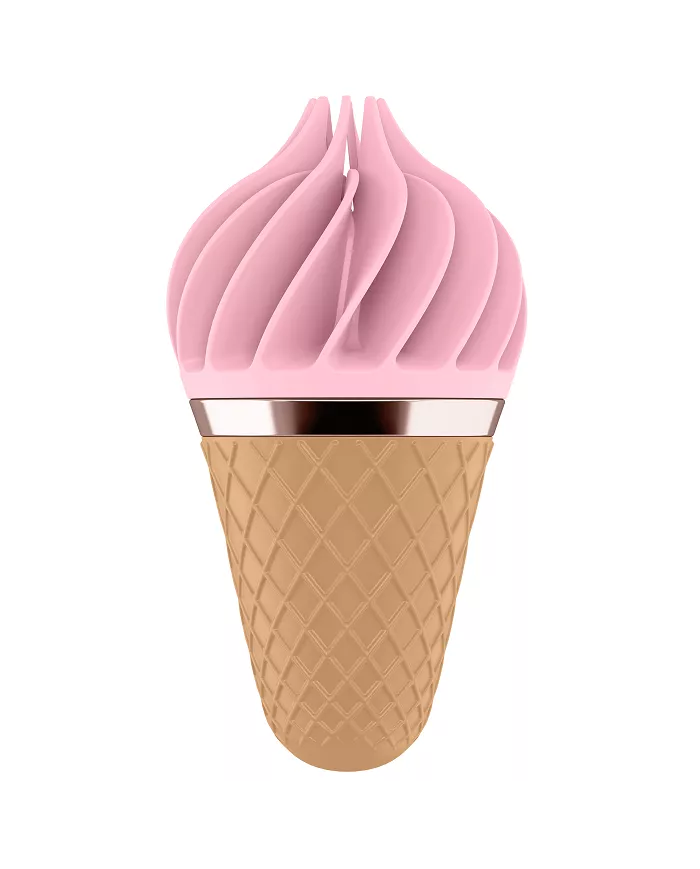 SATISFYER - SPINNATOR SWEET TREAT BRUN & ROSE SATISFYER - SPINNATOR SWEET TREAT BRUN & ROSE