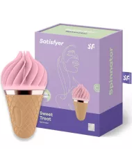SATISFYER - SPINNATOR SWEET TREAT BRUN & ROSE SATISFYER - SPINNATOR SWEET TREAT BRUN & ROSE