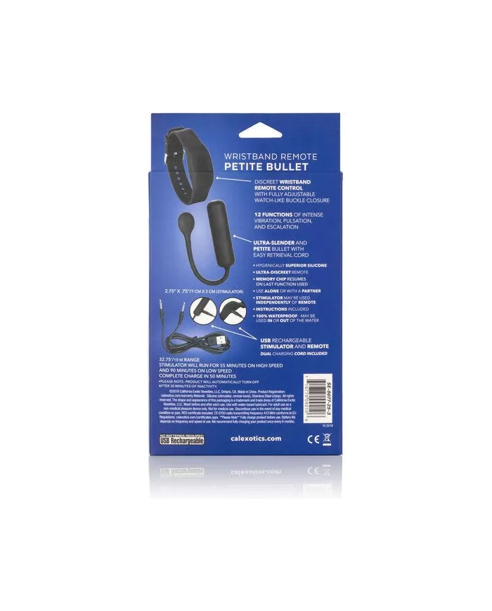 CALEXOTICS - BRACELET TELECOMMANDE PETITE BULLET