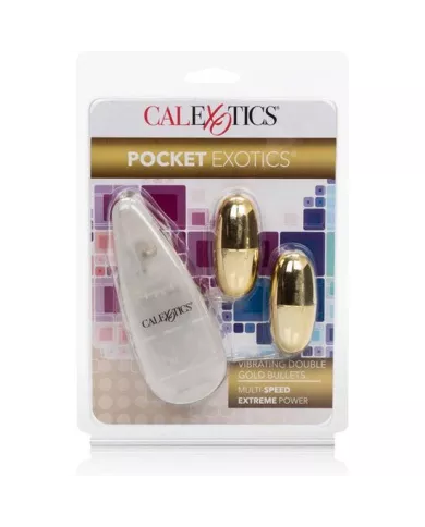 CALEXOTICS - BALLES VIBRANTES DUO OR