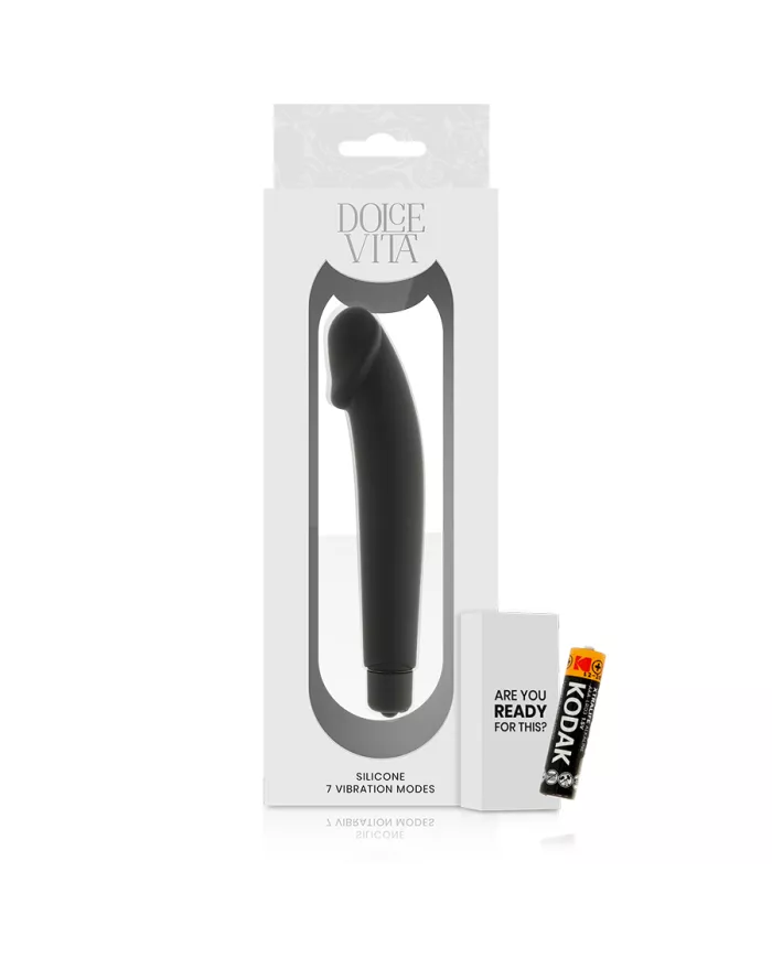 DOLCE VITA - REALISTIC BLACK SILICONE DOLCE VITA - REALISTIC BLACK SILICONE