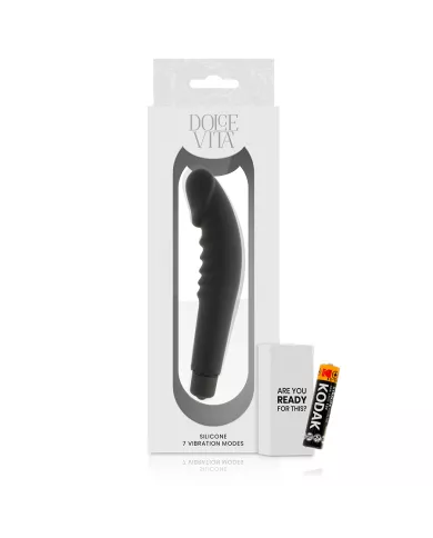 DOLCE VITA - REALISTIC PLAISURE SILICONE NOIR DOLCE VITA - REALISTIC PLAISURE SILICONE NOIR