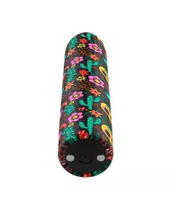 CUSTOM BULLETS - BULLETS PERSONNALISÉS RECHARGEABLE FLORAL 10 INTENSITIES